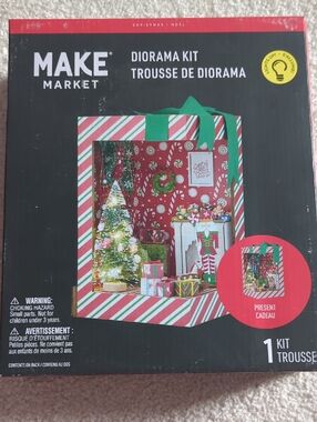 3 For $30. MAKE Market Christmas Present Diorama Kit